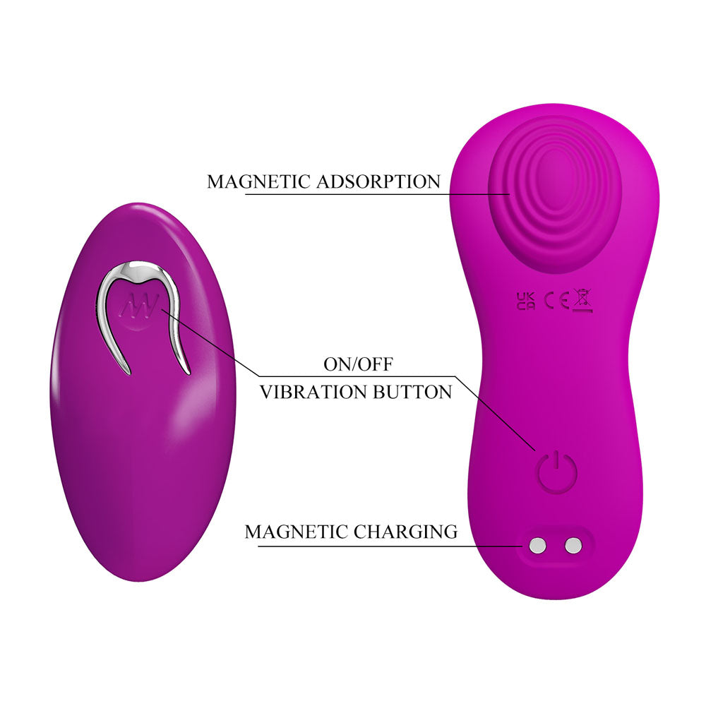 Party Up Michael Panty Vibrator Pink