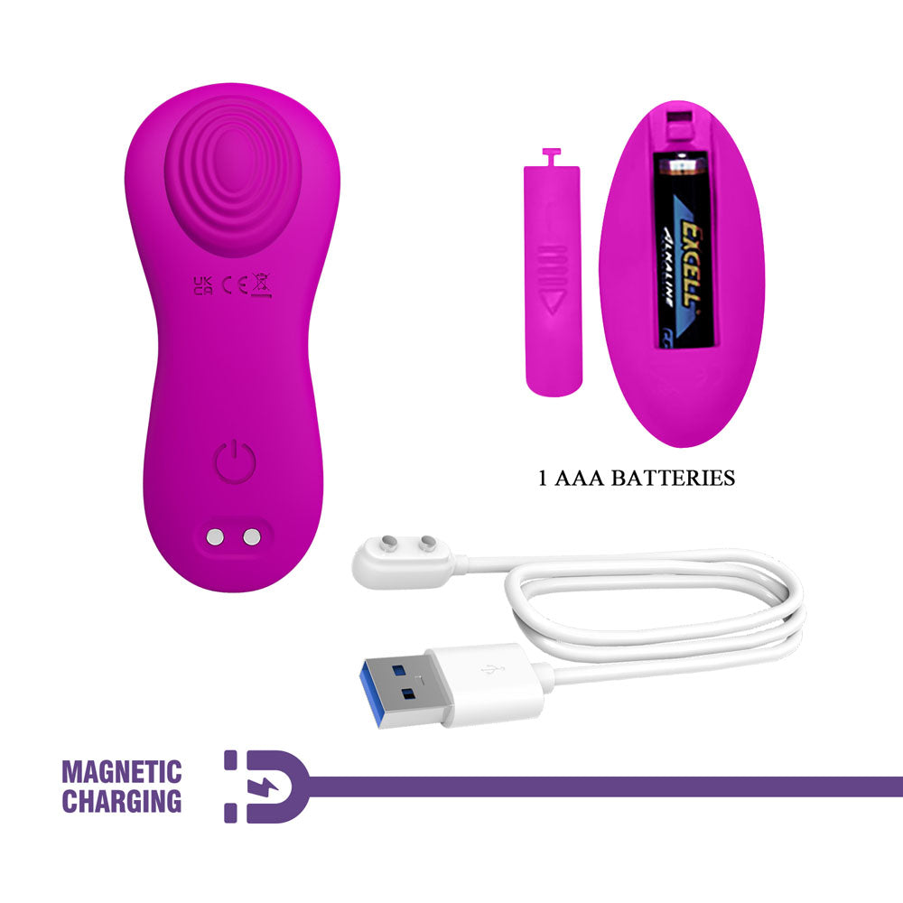 Party Up Michael Panty Vibrator Pink