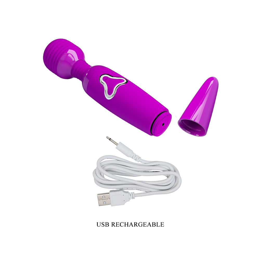 Party Up Bruce Massage Wand Vibrator Pink