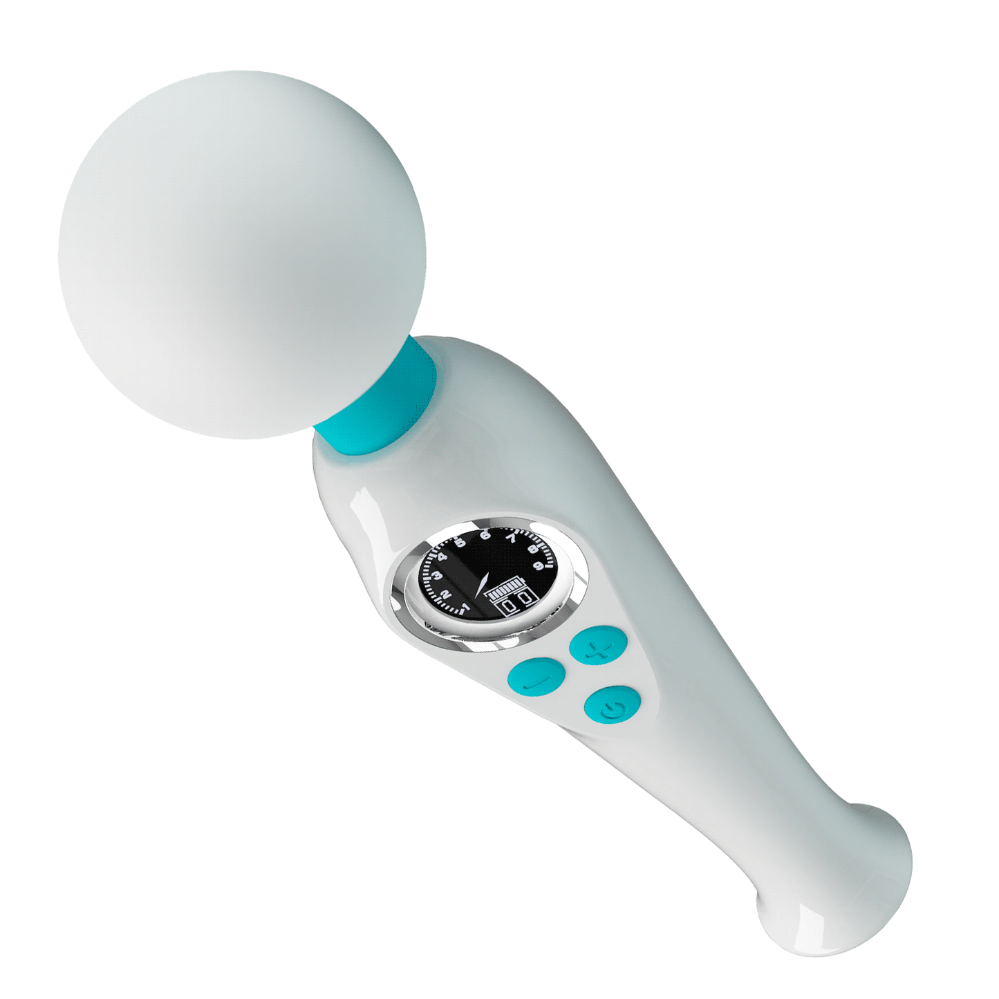 Pretty Love Stavros The Great Skyler Massage Wand Vibrator White/Blue