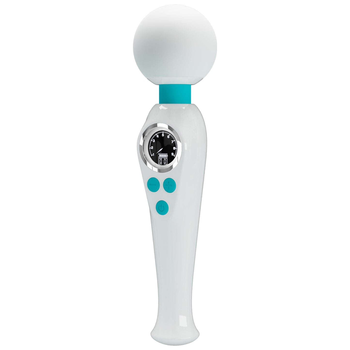 Pretty Love Stavros The Great Skyler Massage Wand Vibrator White/Blue