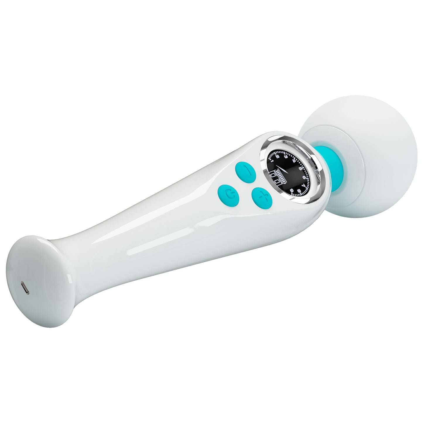 Pretty Love Stavros The Great Skyler Massage Wand Vibrator White/Blue