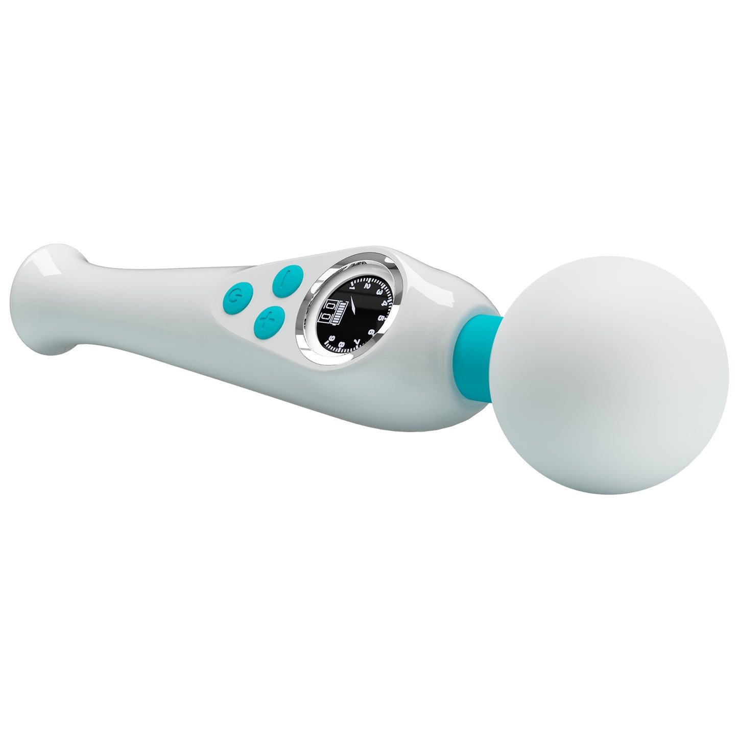 Pretty Love Stavros The Great Skyler Massage Wand Vibrator White/Blue