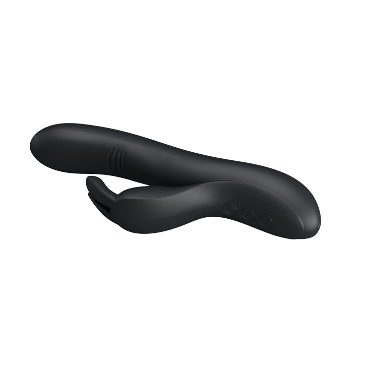 Pretty Love Dylan Rabbit Vibrator Black