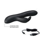 Pretty Love Dylan Rabbit Vibrator Black