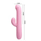 Party Up Dean Rotating Rabbit Vibrator Pink