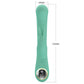 Pretty Love Stavros The Great Lamar Rabbit Vibrator Green