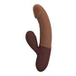 Pretty Love Rechargeable Kane Rabbit G-Spot Vibrator Brown