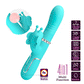 Pretty Love Ridgely Vibrating Sucking Rolling Beads Rabbit Vibrator Green
