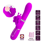 Pretty Love Ridgely Vibrating Sucking Rolling Beads Rabbit Vibrator Purple