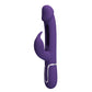Party Up David 3in1 Swinging Flapping Rabbit Vibrator with Flicking Arm Purple