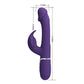 Party Up David 3in1 Swinging Flapping Rabbit Vibrator with Flicking Arm Purple