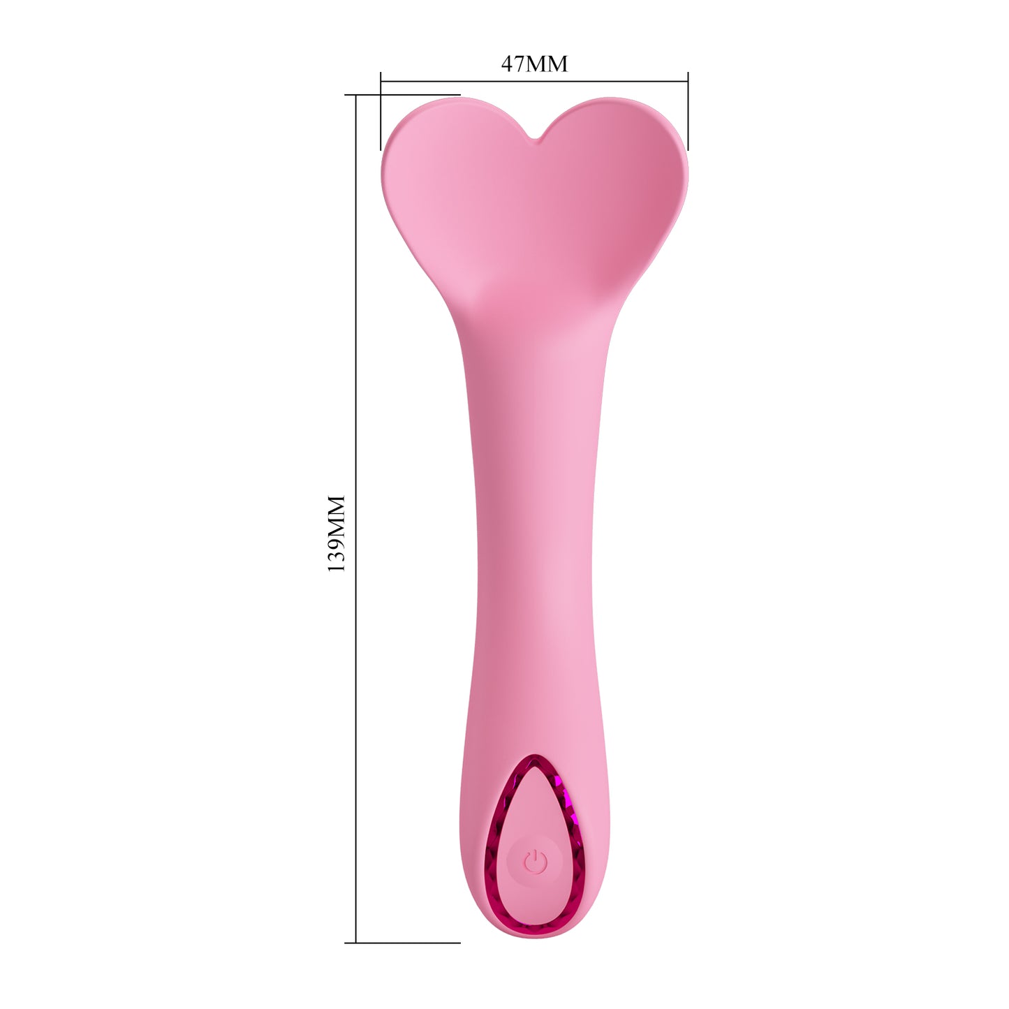 Pretty Love Extreme Series - DJ Cock Shining Decorative Ring G-Spot Vibrator