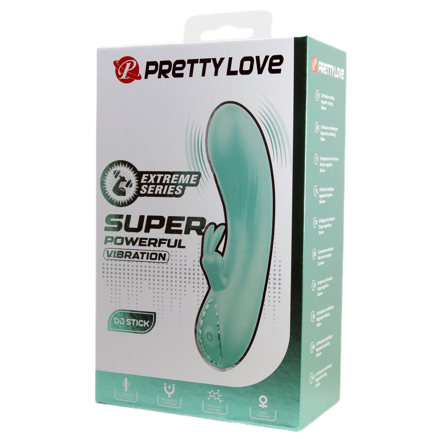 Pretty Love Extreme Series - DJ Stick Shining Decorative Ring G-Spot Vibrator