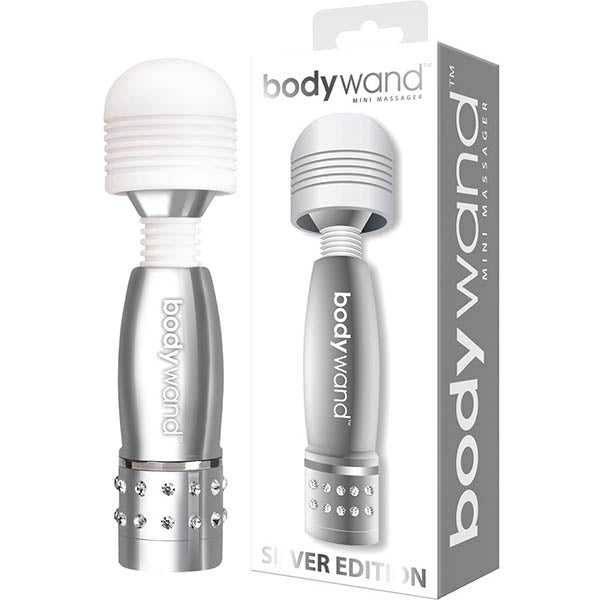Bodywand Silver Mini Massager Wand Vibrator