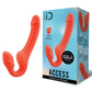 Bodywand ID Access Vibrating Strapless Strap-On Orange