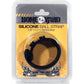 Boneyard Silicone Ball Strap - 3 Snap Adjustable Ball Stretcher Ring - Black