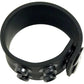 Boneyard Silicone Ball Strap - 3 Snap Adjustable Ball Stretcher Ring - Black