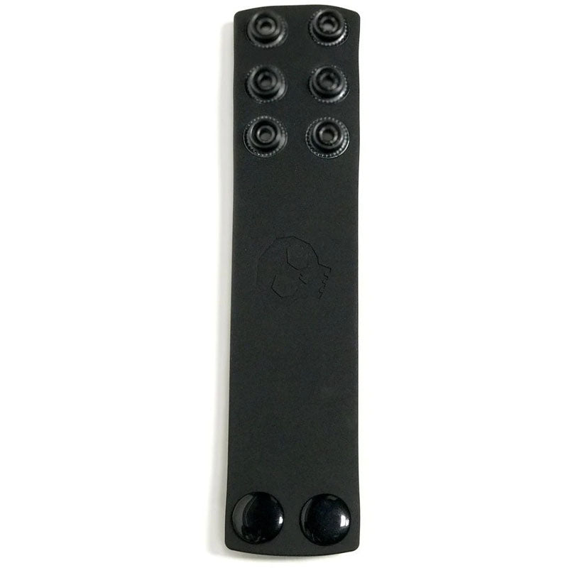 Boneyard Silicone Ball Strap - 3 Snap Adjustable Ball Stretcher Ring - Black