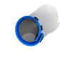 Boneyard Silicone Ball Strap - 3 Snap Adjustable Ball Stretcher Ring - Blue