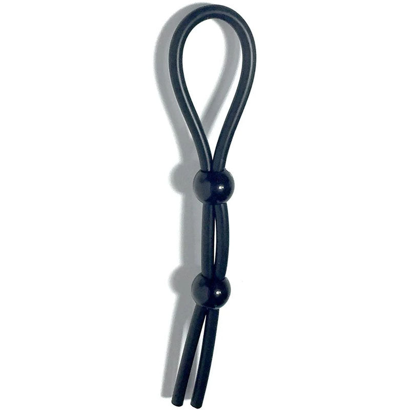 Boneyard Cock Leash Double - Adjustable Cock Lasso Ring