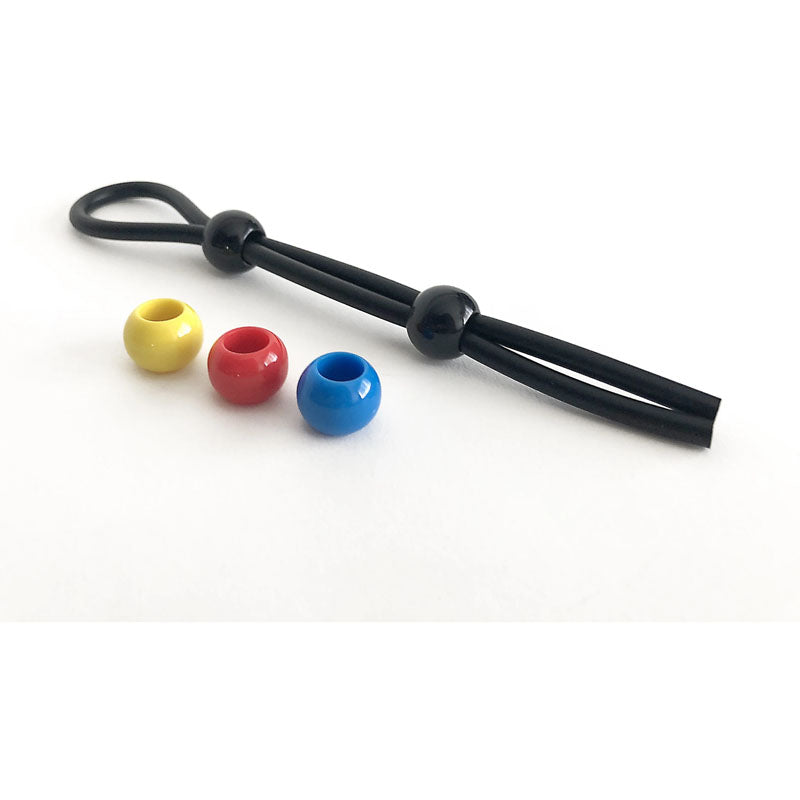 Boneyard Cock Leash Double - Adjustable Cock Lasso Ring