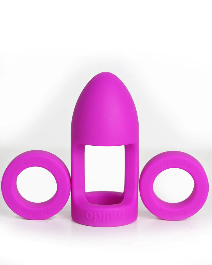 Nadgerz Inc | Balldo Set Purple - The World’s First Ball-Dildo