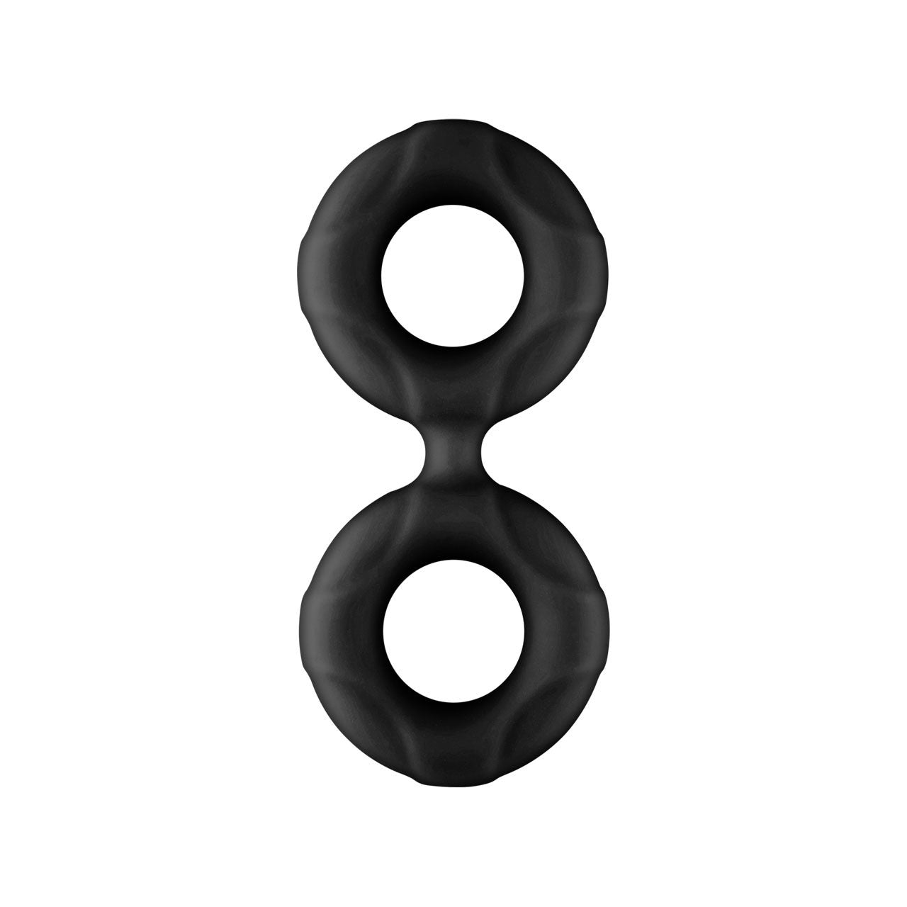 Forto F-81: Double Ring (Liquid Silicone) Cock & Ball Ring 44mm/47mm/51mm