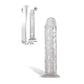 Adam & Eve Crystal Clear 8" Dong