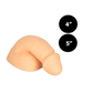 CalExotics Packer Gear Silicone Packing Penis Ivory Size 4" or 5"