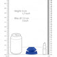 Shots Toys | Chrystalino - Silicone Suction Cup - Blue