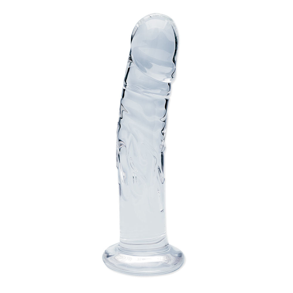 CreativeC | Clarity - Seraphic Rapture - Clear 17.8cm Glass Dildo