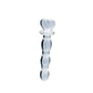 CreativeC | Clarity - Hera's Cascade - Clear 15cm Glass Dildo
