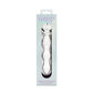 CreativeC | Clarity - Hera's Cascade - Clear 15cm Glass Dildo