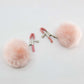 Love In Leather Pom Pom Nipple Clamps