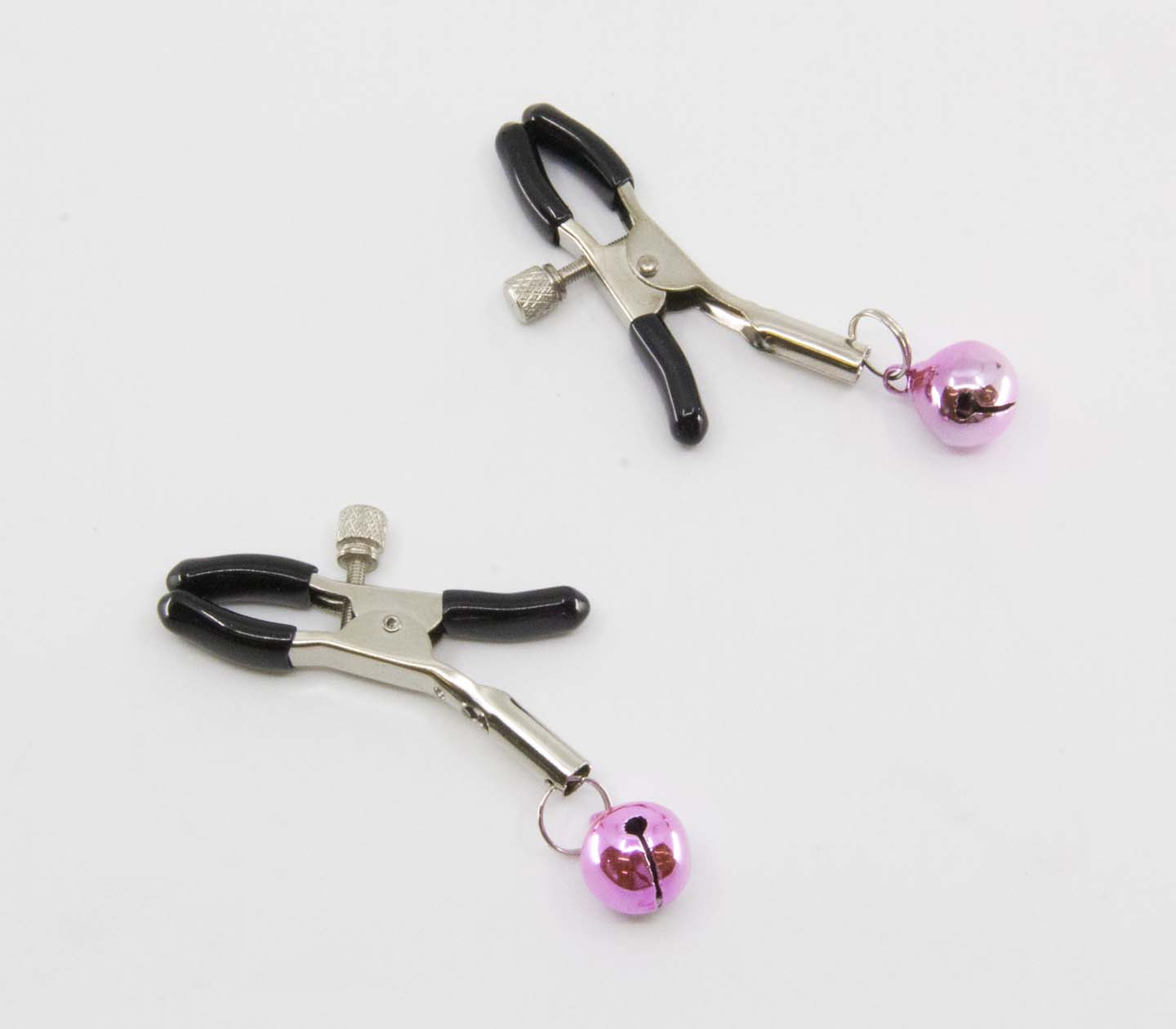 Love In Leather Bell Nipple Clamps