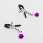 Love In Leather Bell Nipple Clamps