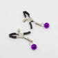 Love In Leather Bell Nipple Clamps