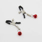 Love In Leather Bell Nipple Clamps