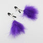 Love In Leather Feather Nipple Clamps