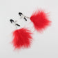 Love In Leather Feather Nipple Clamps