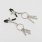 Love In Leather Chain Tassel Nipple Clamps Bulk 10 Pieces