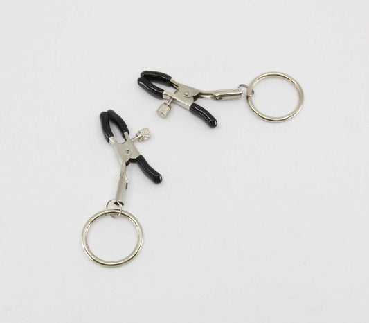 Love In Leather Ring Nipple Clamps
