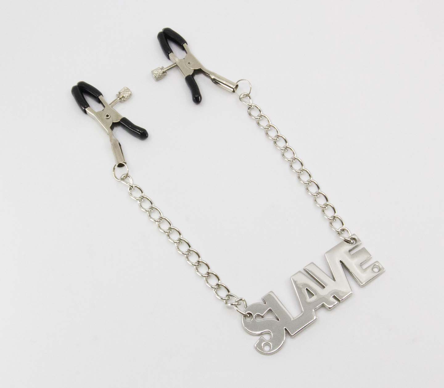 Love In Leather 'Slave' Nipple Clamps