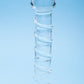 CreativeC | Clarity - Seraphic Spiral - Clear 16cm Glass Dildo