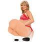 Curve Toys | Mistress Casey - 10X Side Saddle Butt Masturbator with Vibrating Egg