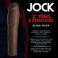 Curve Toys | JOCK Extra Thick 2" Penis Extension Sleeve - Dark