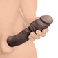 Curve Toys | JOCK Extra Thick 2" Penis Extension Sleeve - Dark