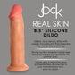 Curve Toys | Jock 8.5" Real Skin Realistic Skin Silicone Dildo