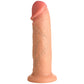 Curve Toys | Jock 8" Real Skin 10X Vibrating Realistic Skin Silicone Dildo